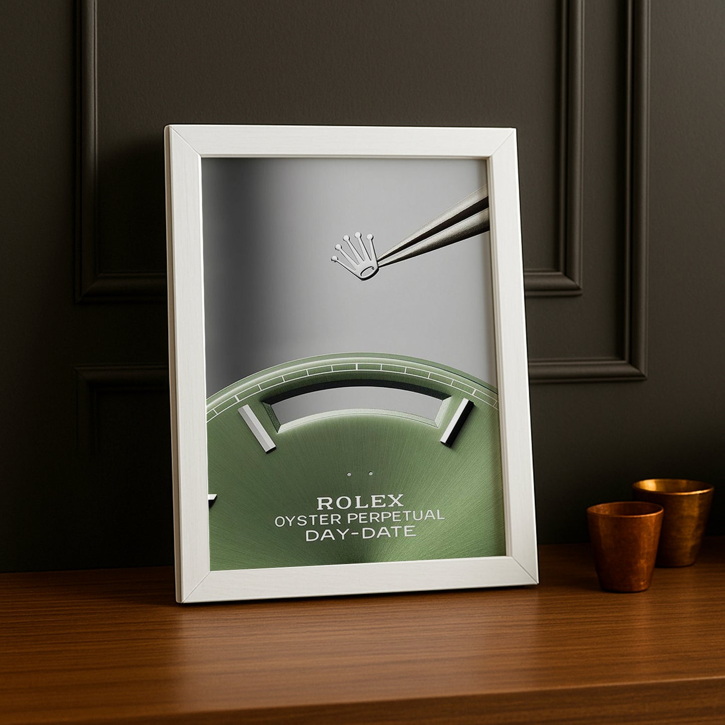 Cadre Photo Rolex - Aesthetic Green