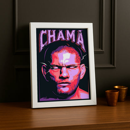 Cadre photo UFC - Perreira Chama