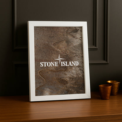 Poster Stone Island - Beige