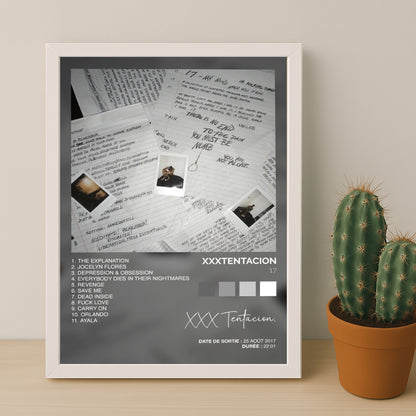 Poster Tentacion - Album 17