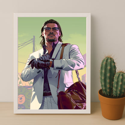 Poster Grand Theft Auto VI - Raul Bautista