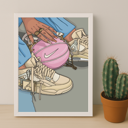 Poster Nike Jordan Basketball