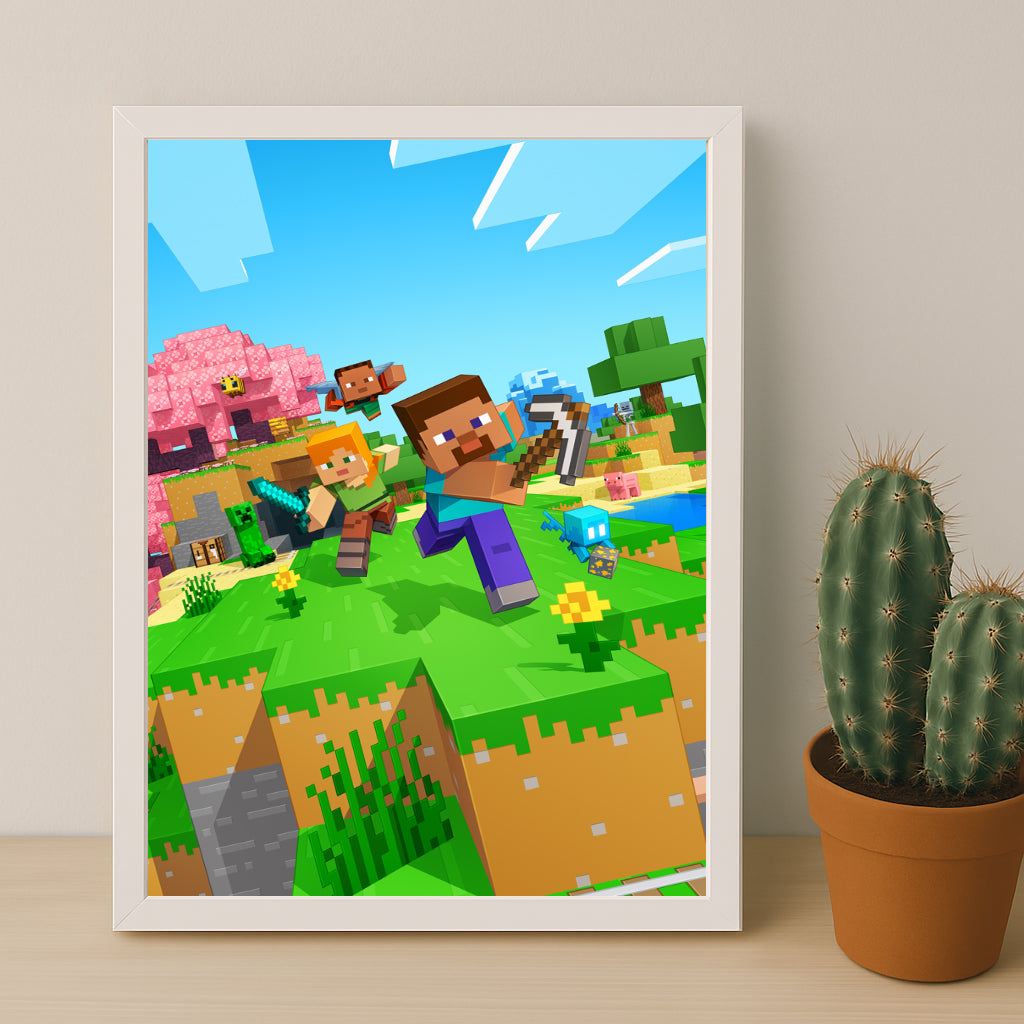 Cadre photo Minecraft - Bedrock