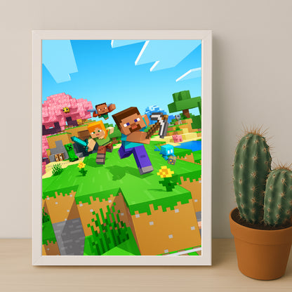 Cadre photo Minecraft - Bedrock
