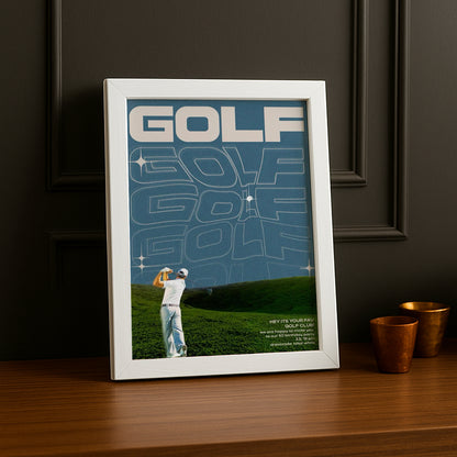 Poster Photo Golf - Aesthetic