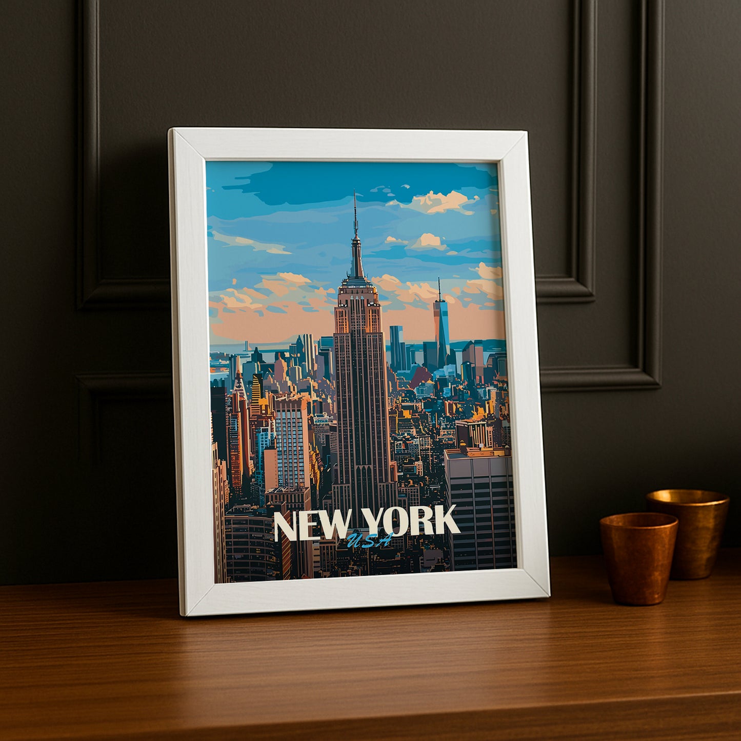 Cadre photo New-York USA