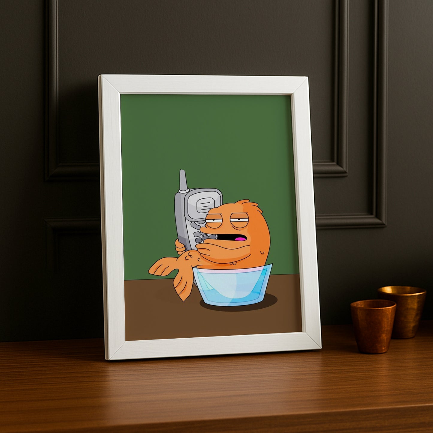 Cadre Photo American Dad - Klaus Téléphone