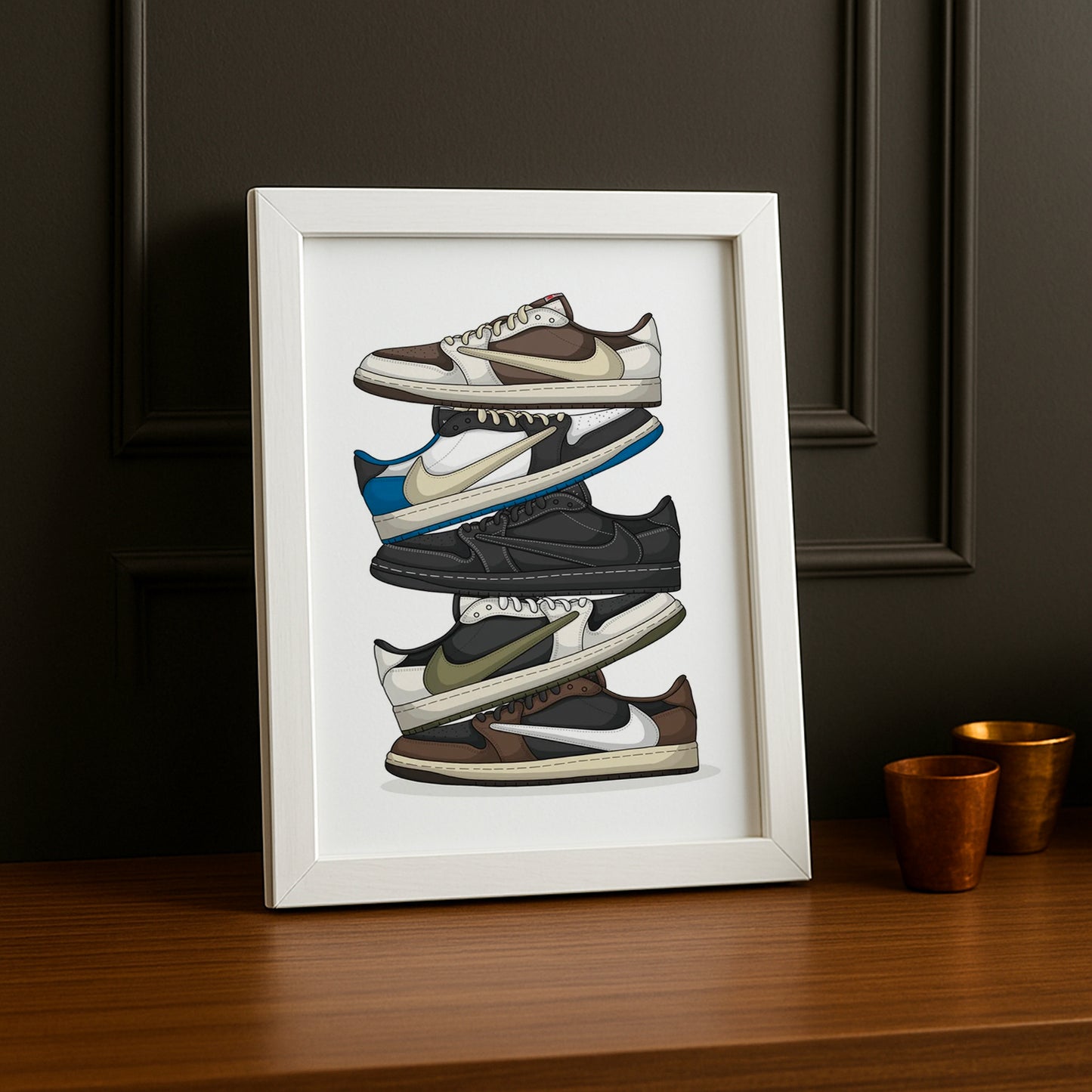 Cadre Photo Nike - Travis Scott Low