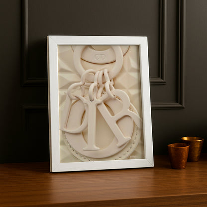 Cadre photo Dior - Full Beige