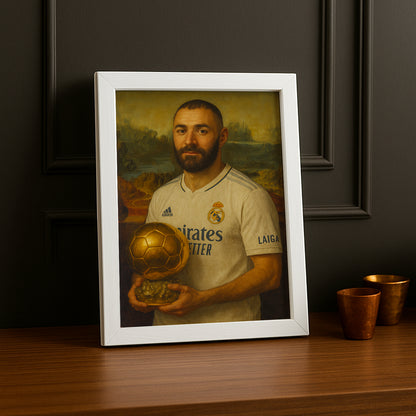 Poster Ballon d'Or - Karim Benzema