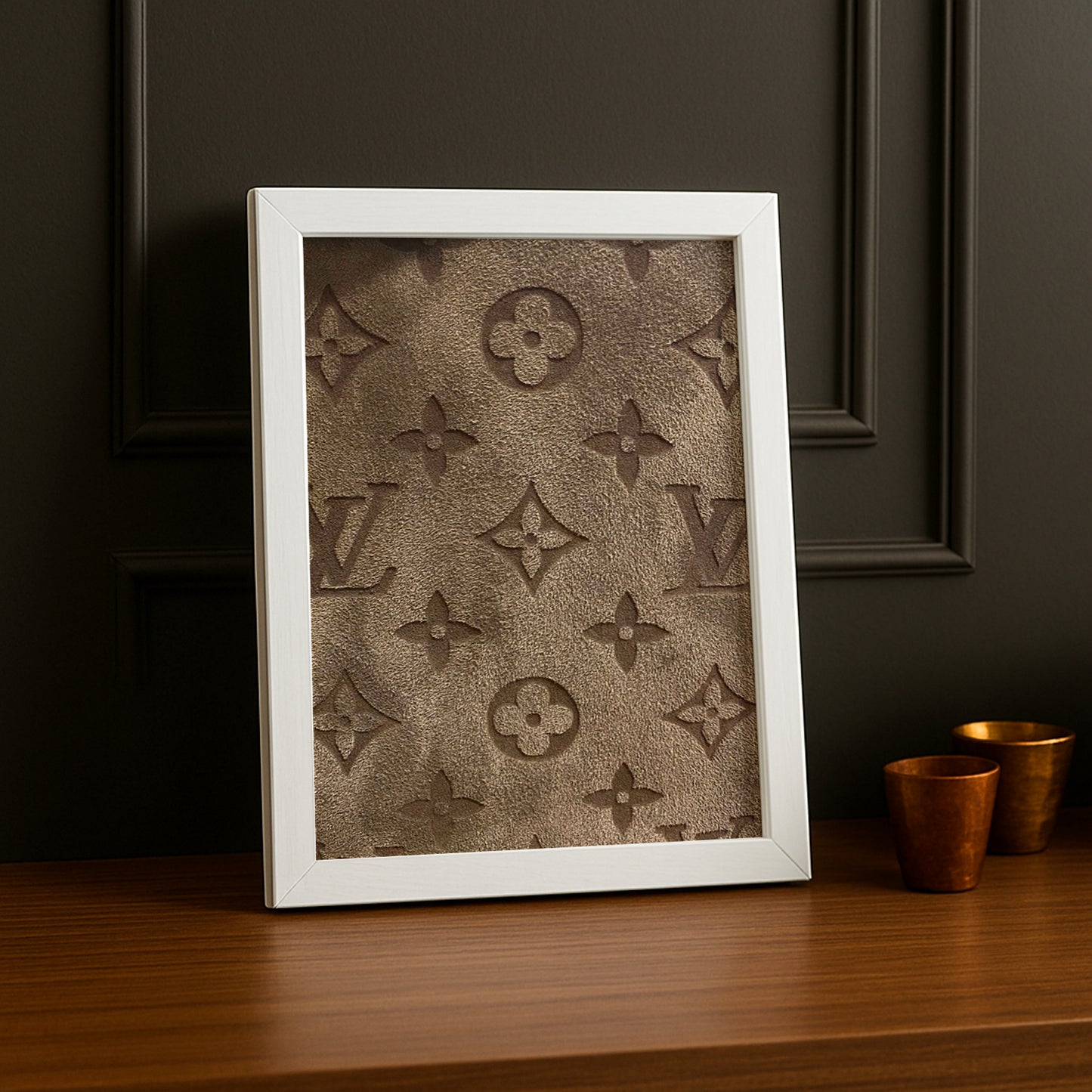 Cadre photo Louis Vuitton Sable motif