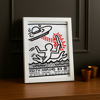 Cadre photo Keith Haring Tokyo-Japan