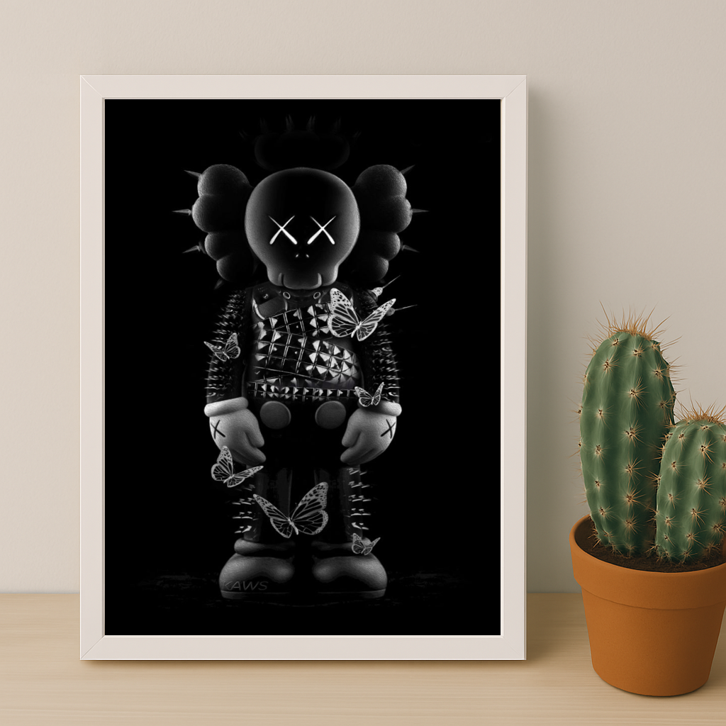 Poster Kaws - Companion Terrifiant
