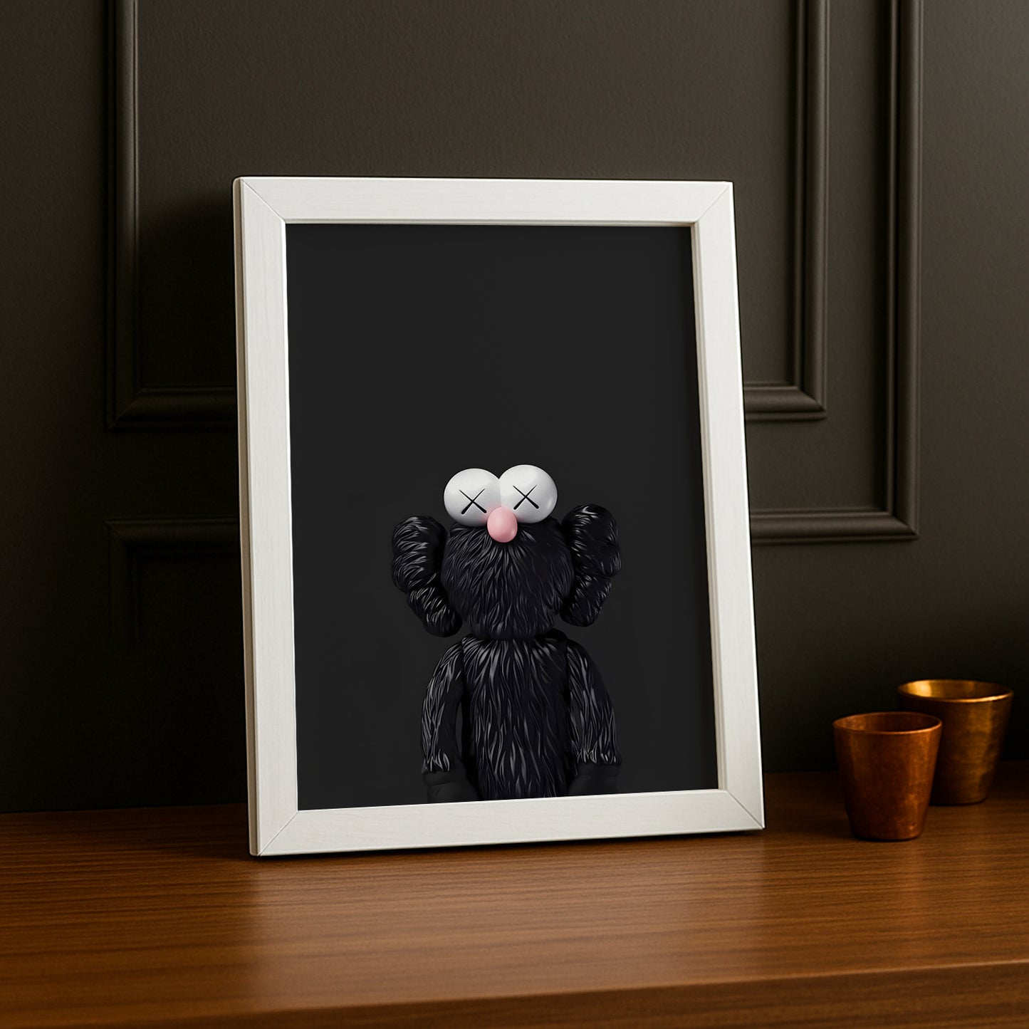 Poster Kaws noir