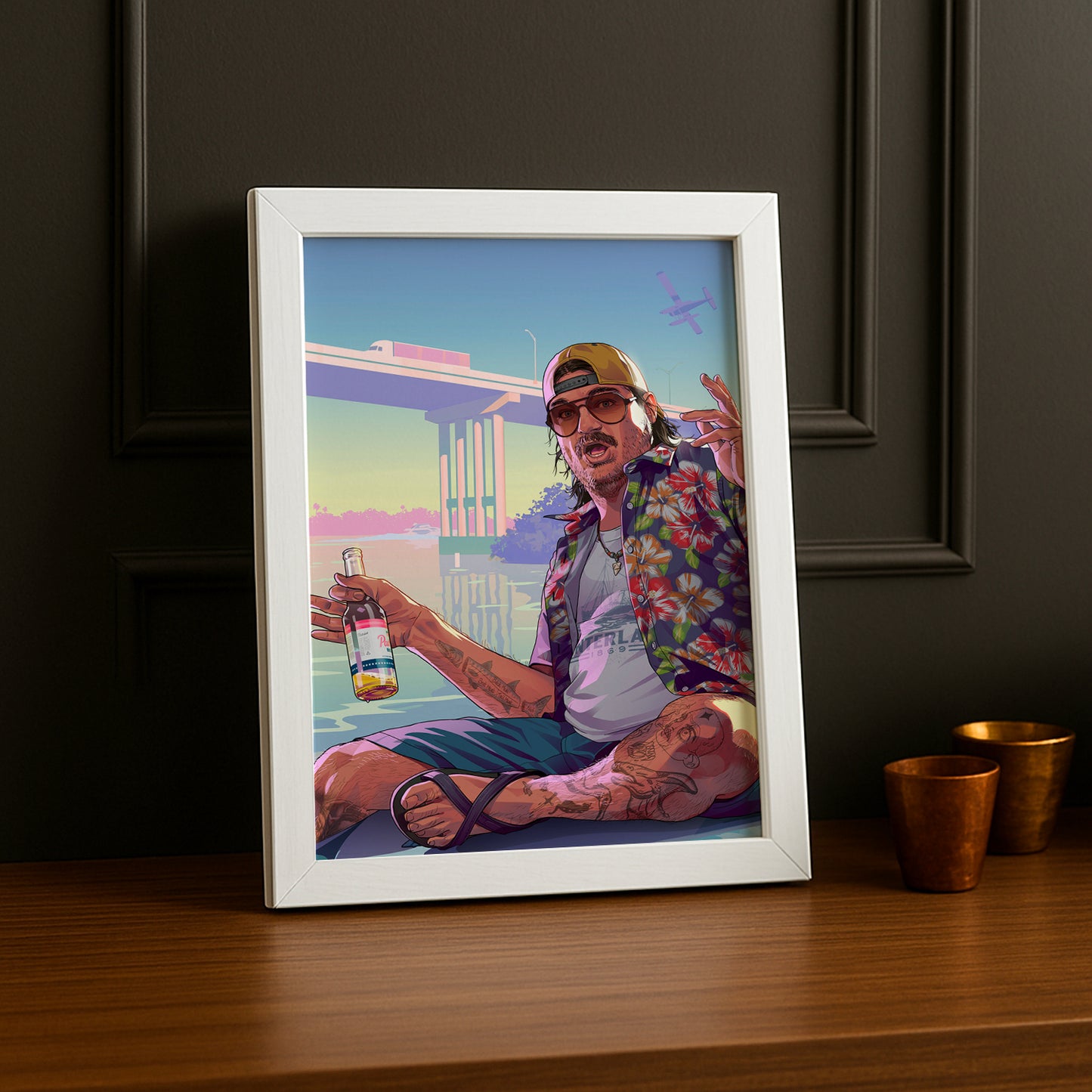 Poster Grand Theft Auto VI - Cal Hampton