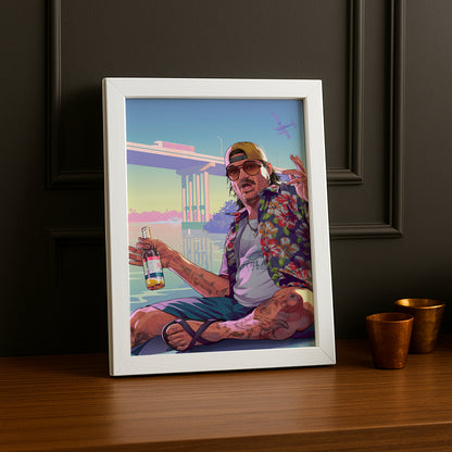 Poster Grand Theft Auto VI - Cal Hampton