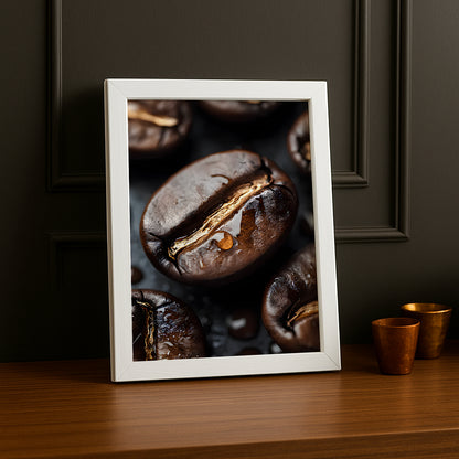 Cadre photo Coffee Lover - Graine de café