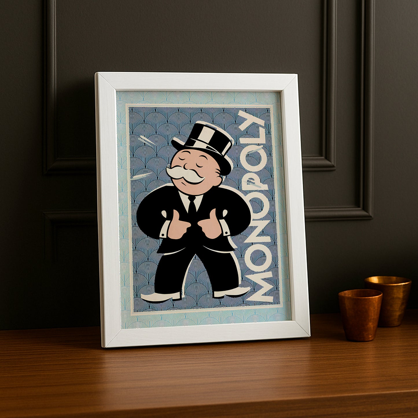 Monopoly Bleu - Poster