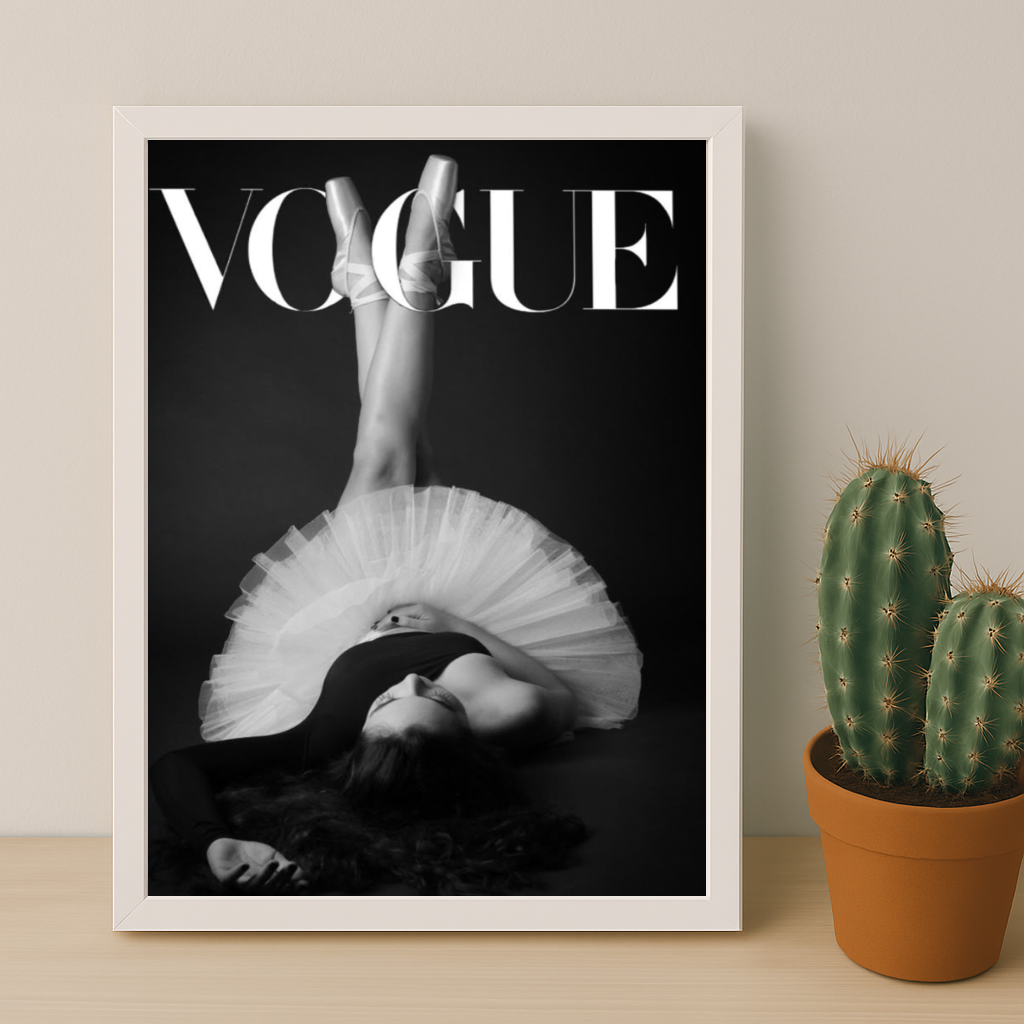Cadre Photo Vogue – L’Élégance Iconique du Style
