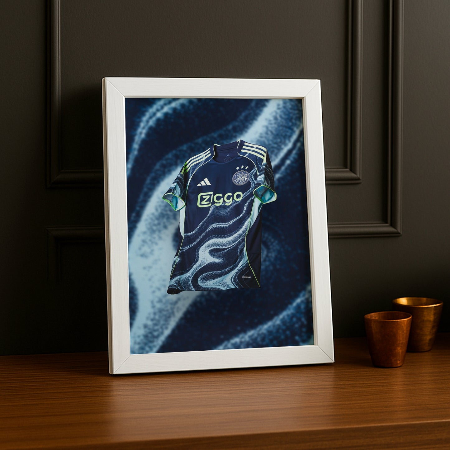 Poster Maillot Football - Ajax Amsterdam 2025-2026