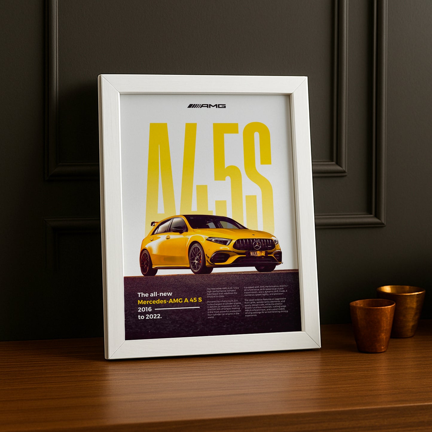 Poster Voitures - Mercedes A45s