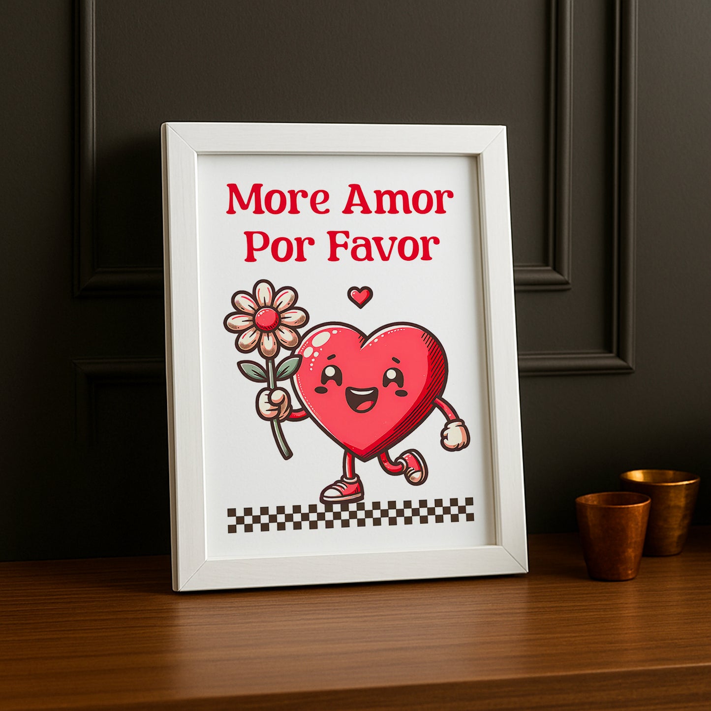 Cadre photo Citation - Petit coeur