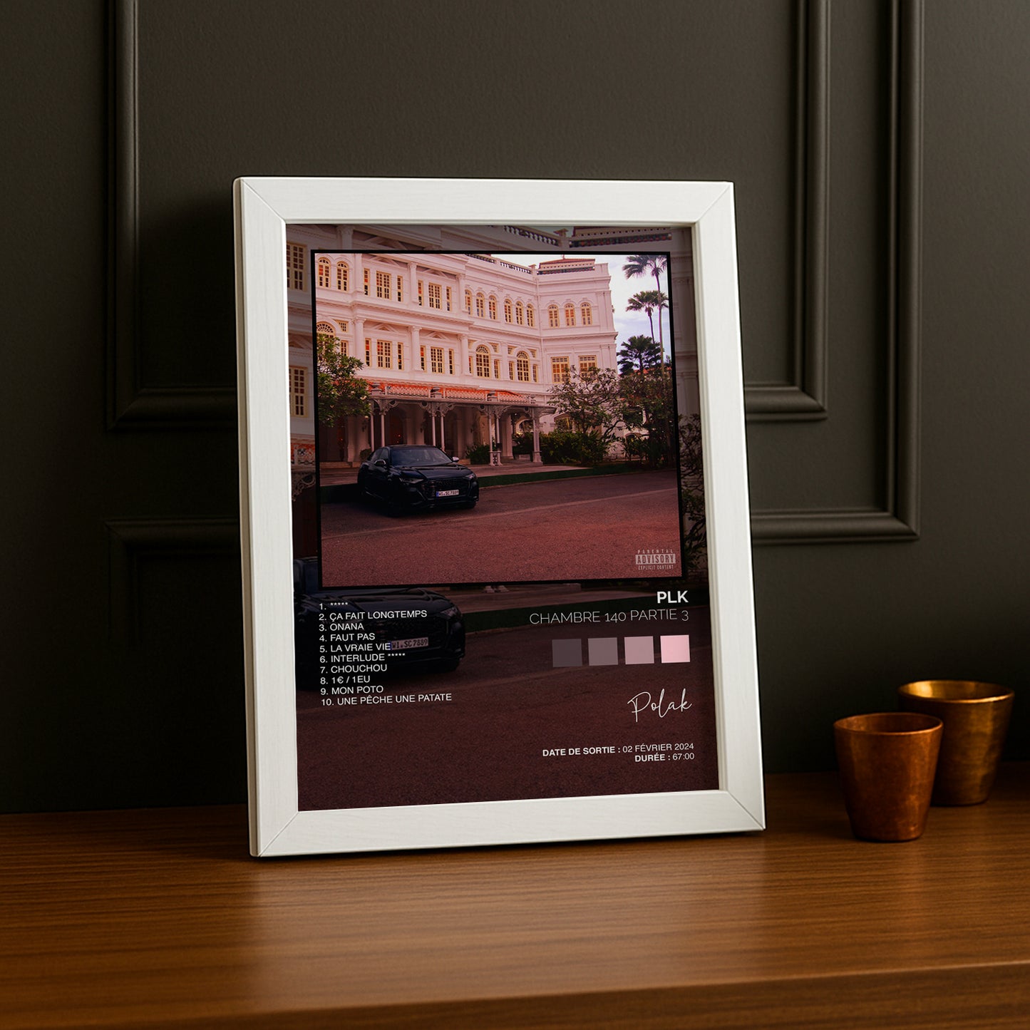 Cadre photo Album - Chambre 140 de PLK