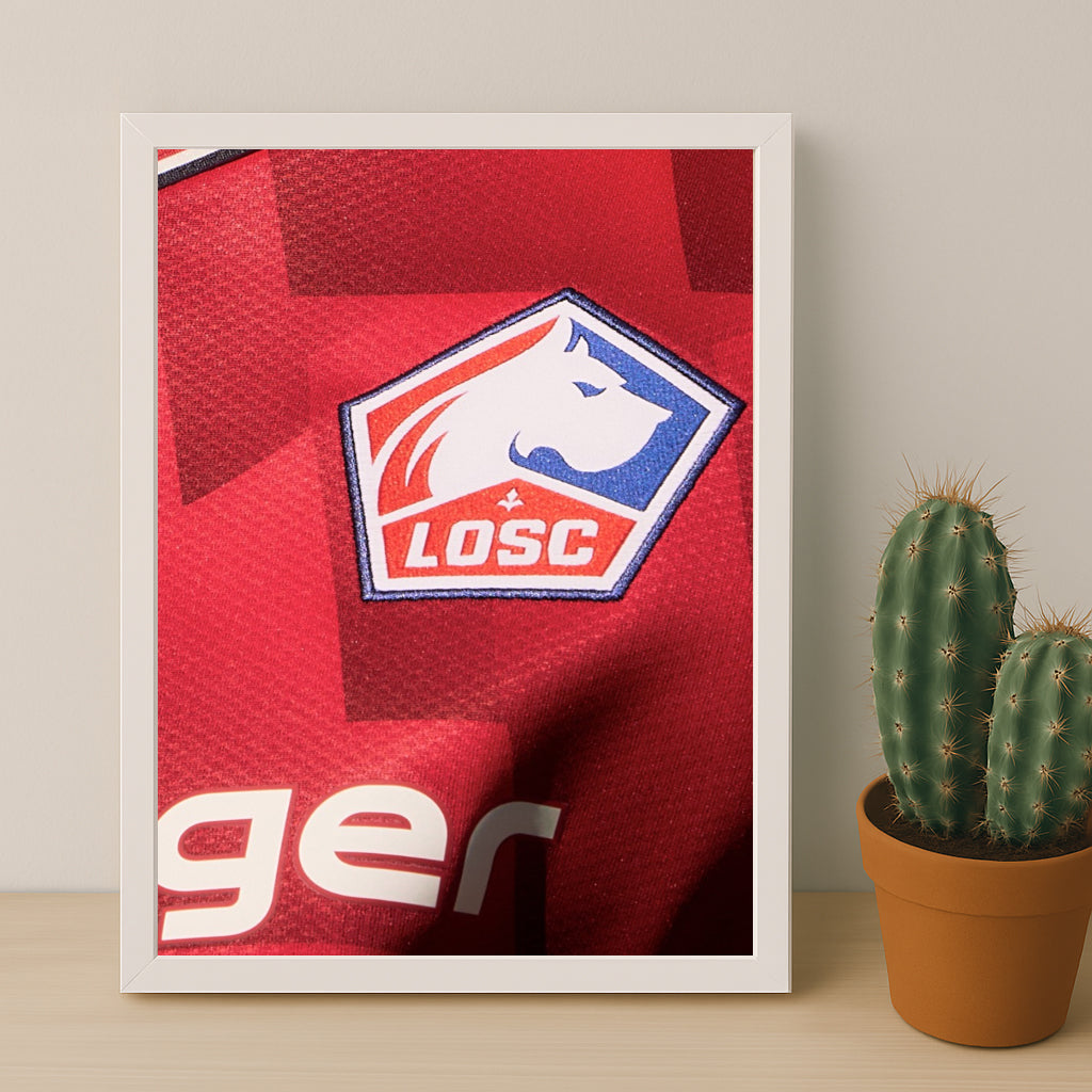 Cadre photo - Maillot Lille OSC 2026