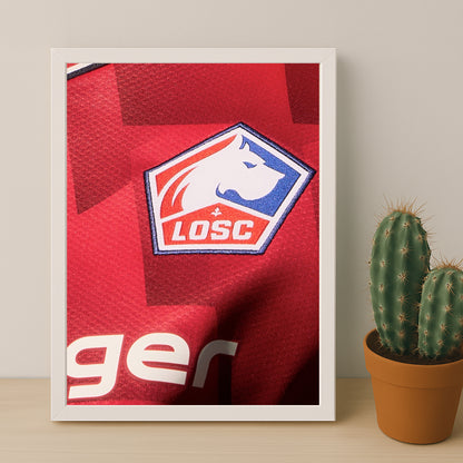 Cadre photo - Maillot Lille OSC 2026