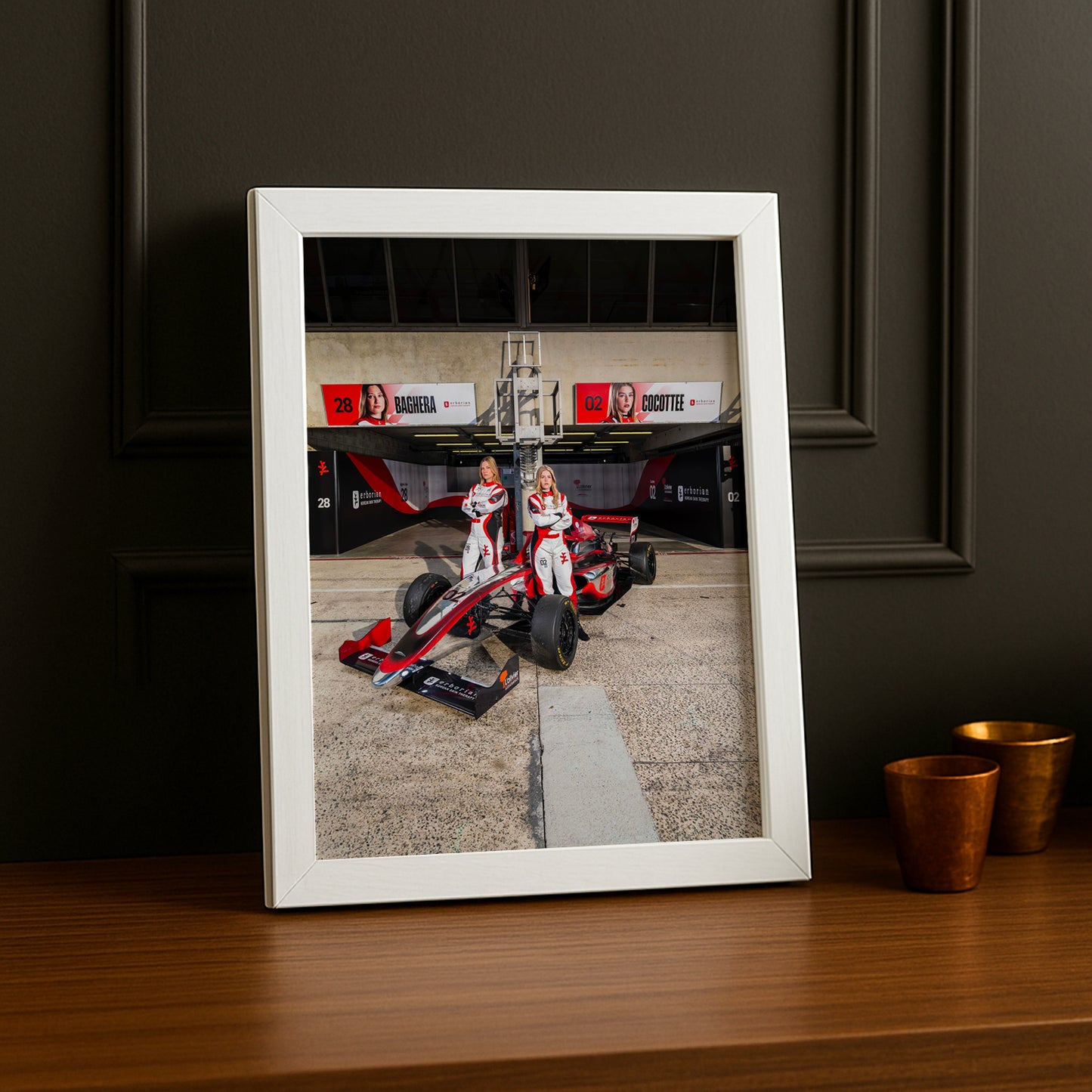 Poster encadrée GP Explorer - Écurie Erborian Baghera x Cocotte