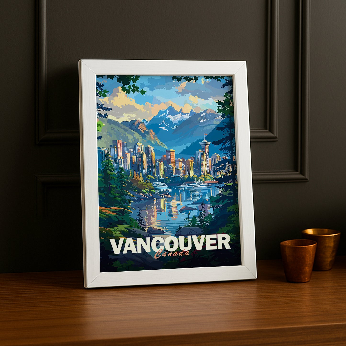 Cadre photo Vancouver Canada