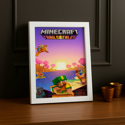Cadre photo Minecraft - Trails & Tales