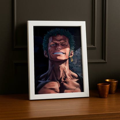 Cadre photo Zoro One Piece