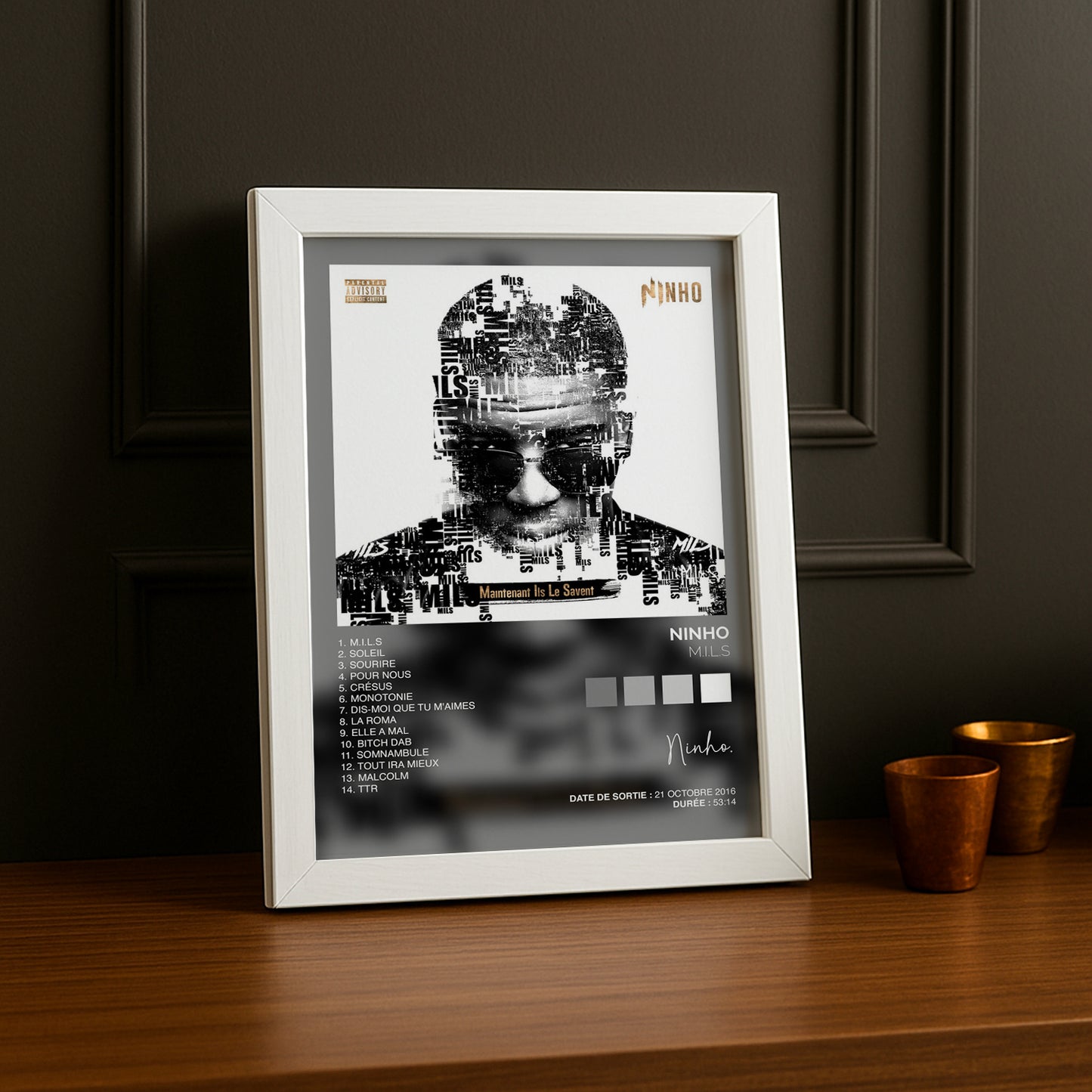 Poster Ninho - Album M.I.L.S