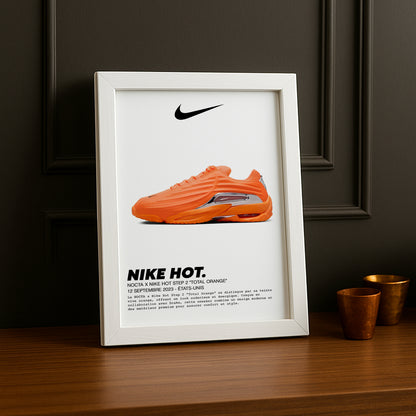Cadre photo Nocta x Nike Hot Step 2 Total Orange
