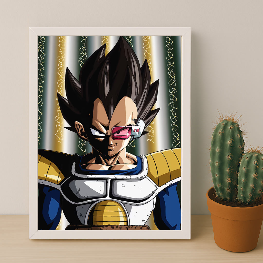 Poster Dragon Ball Z - Vegeta Villain