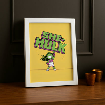 Cadre photo She Hulk Marvel