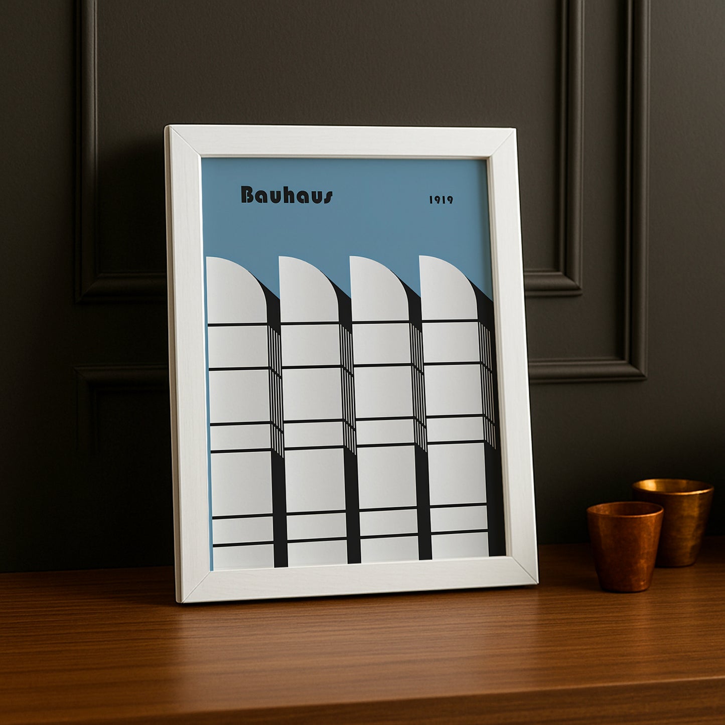 Cadre photo Bauhaus 1919