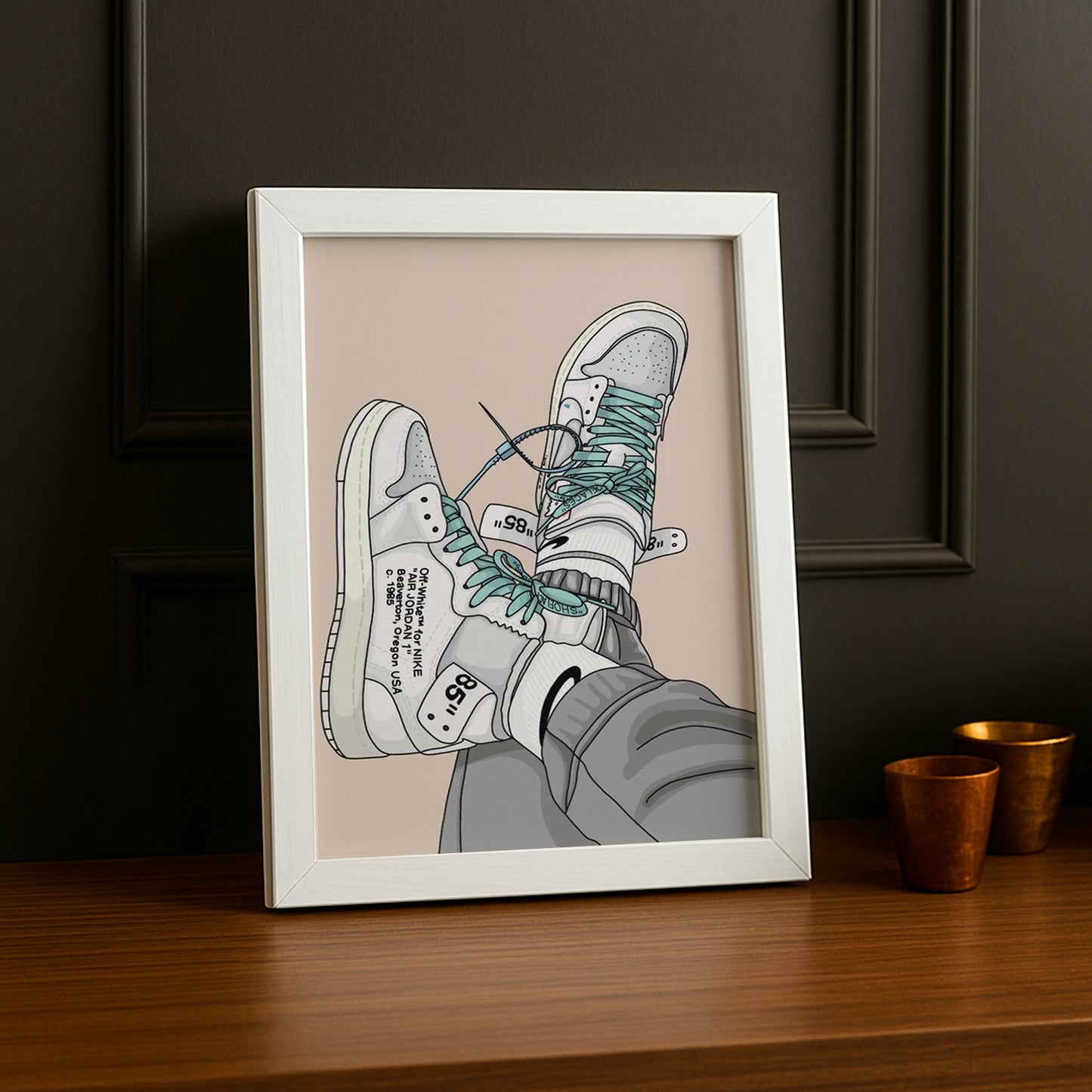 Cadre Photo Nike - Air Jordan Illustration