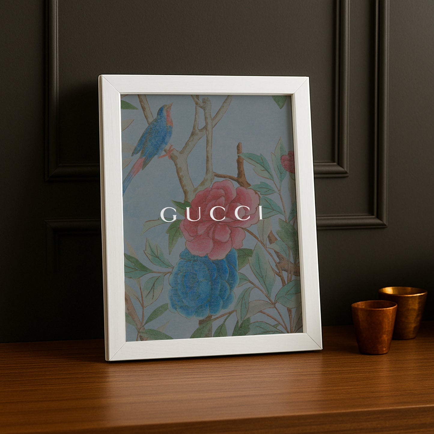 Cadre Photo Gucci - Branche d'oiseau