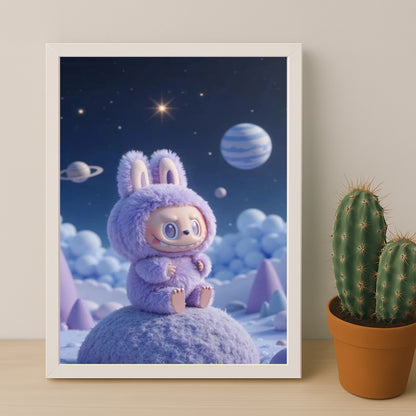 Poster Labubu - Space
