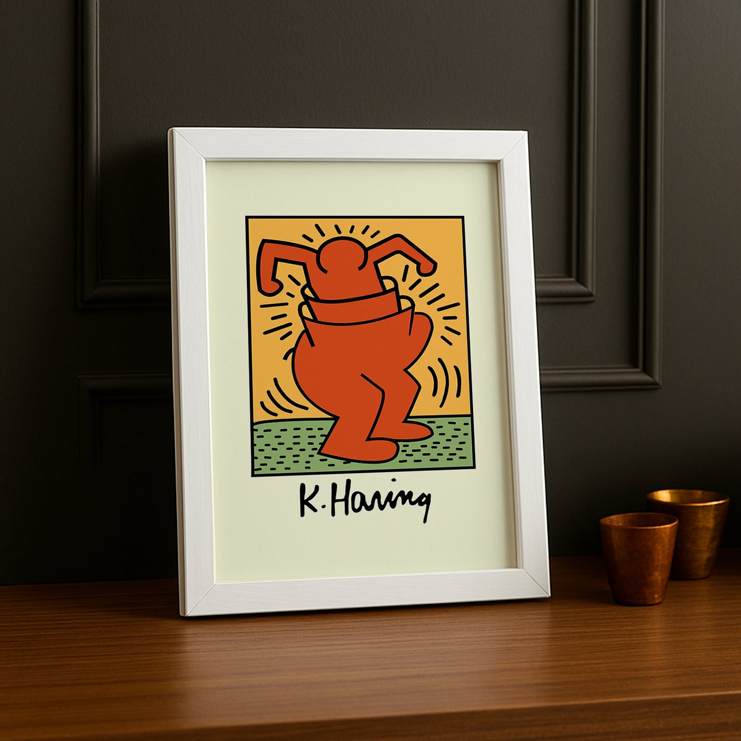 Cadre Photo Keith Haring - Big Boy