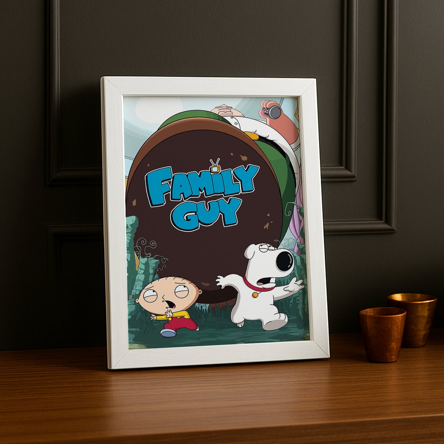 Cadre Photo Family Guy - Big Foot