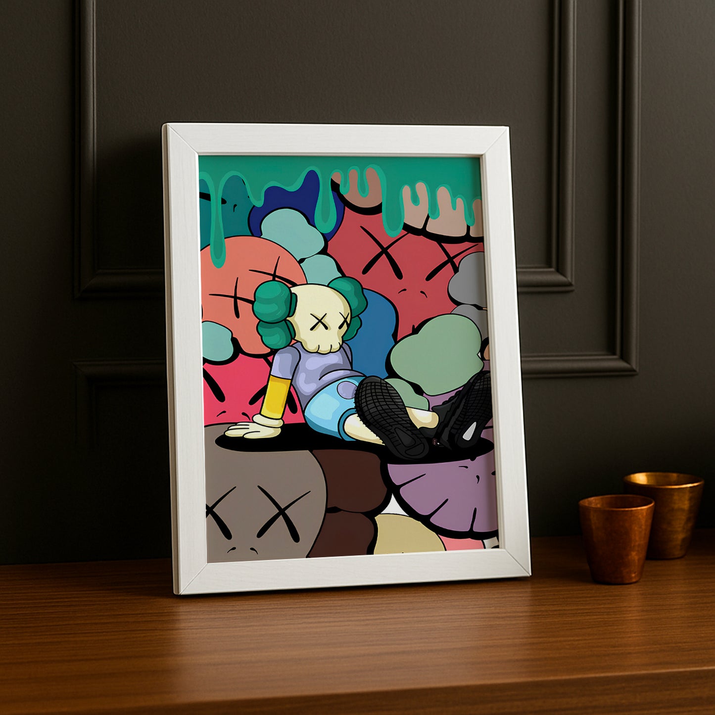 Cadre photo Kaws - Halloween