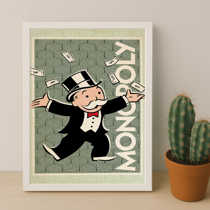 Monopoly Vert - Cadre photo