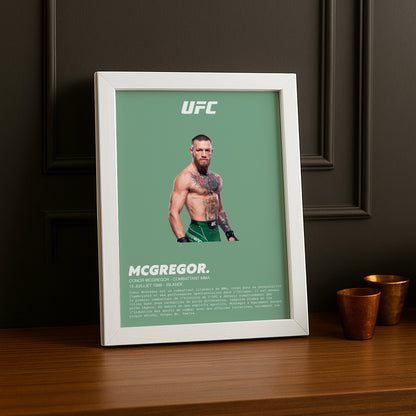 Cadre photo Conor McGregor UFC