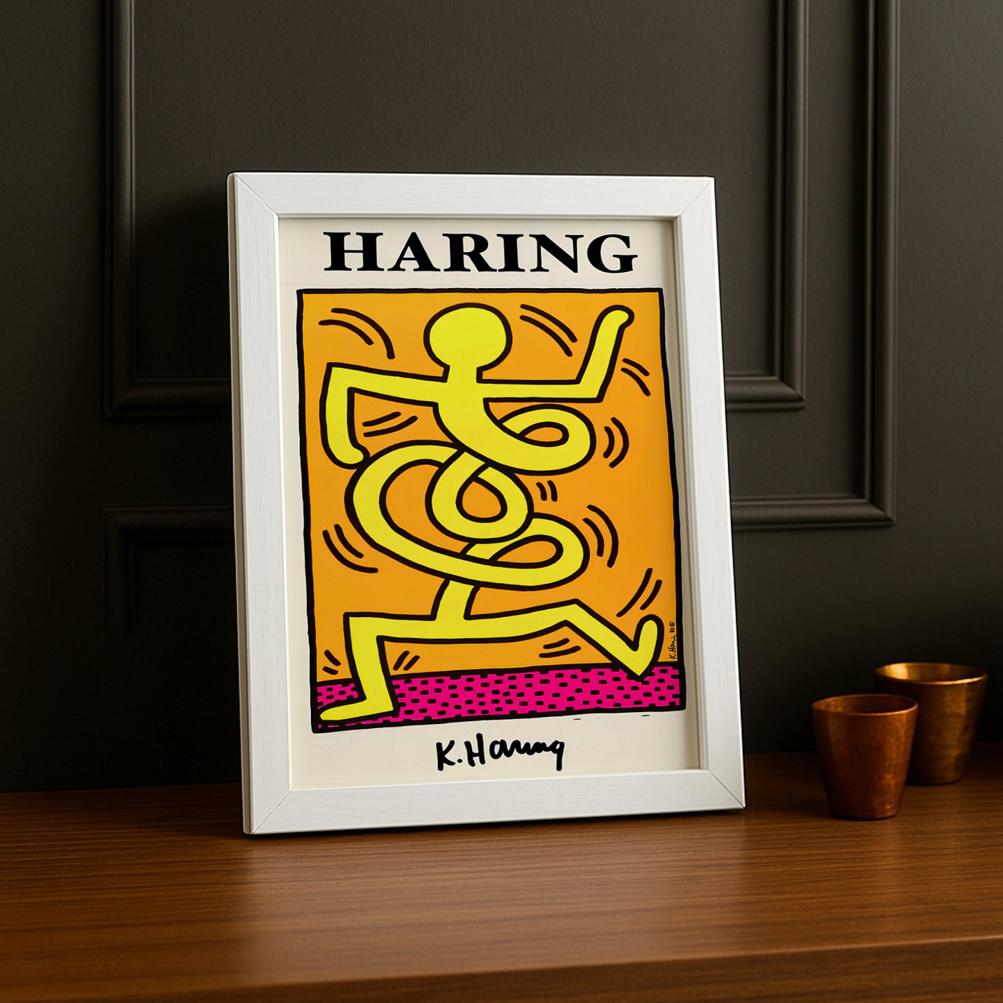 Cadre photo Keith Haring Poster