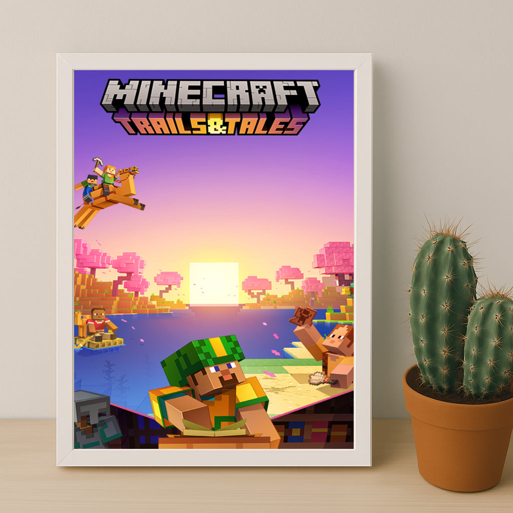 Cadre photo Minecraft - Trails & Tales