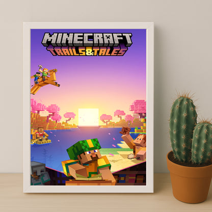 Cadre photo Minecraft - Trails & Tales