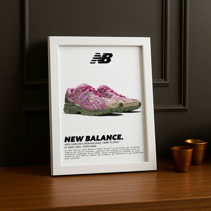 Cadre photo Jack Harlow x New Balance 1906R Floral